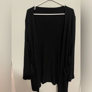 Black ZYIA Boyfriend Cardigan